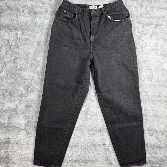 Sonoma Black High Rise Jeans with Tapered Leg - Picture 1 of 11